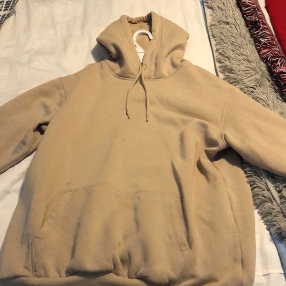 Beige Over-sized sweatshirt - Picture 1 of 2